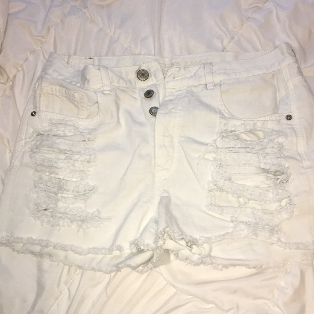 High waisted AEO shorts